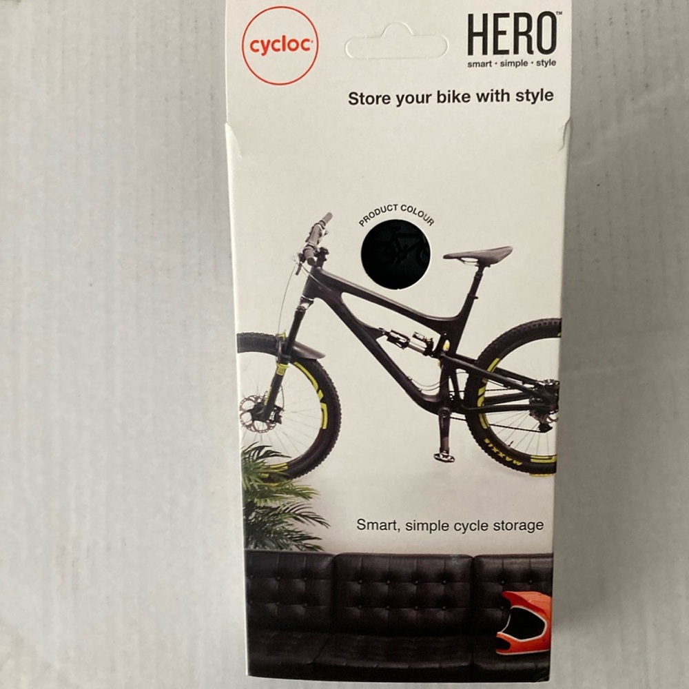 Cycloc Hero- Wall Mount Bike Storage Rack